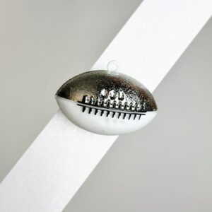 Two-Tone Football White/Silver