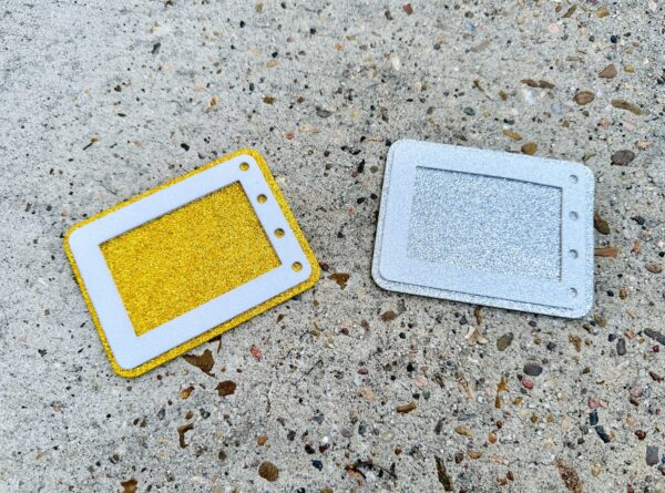 Foam Glitter Picture Frame