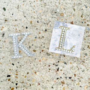 Rhinestone Letters
